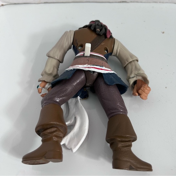 Zizzle Disney Pirates Of The Caribbean Captain Jack Sparrow Action Figure 7” - Picture 5 of 6